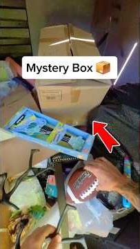 Store employees really threw this in the trash!! Mystery box full! #dumpsterdiving