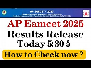 AP EAPCET 2025 || Results Released Now 🥳💯 | How to Check ✅ | #apeapcet2025 #apeamcet2025