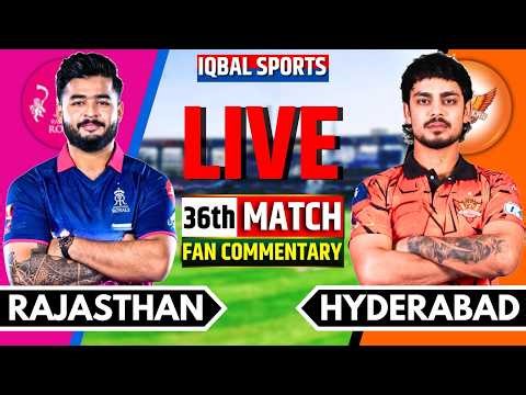 🔴LIVE: Hyderabad vs Rajasthan Live, IPL 2026 Fan Chat | SRH vs RR Live | Live Cricket Match Today