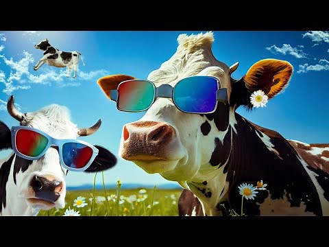 🐄 FUNNY COW DANCE #5 │ Cow Song & Cow Videos 2025│By Twiddlie