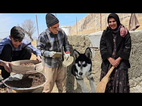 Another Big Step for the Mountain Pond | Family and Builder at Work