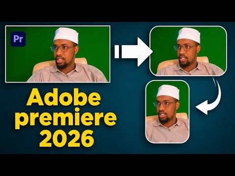 Sida Loo Sameeyo Face Cam Circle / Rounded | Premiere Pro 2026
