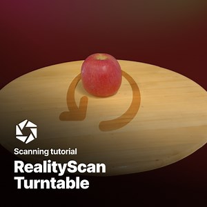 RealityScan Turntable | Tutorial