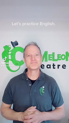 Practice #english with #mikethechameleon #aprende #ingles #learn