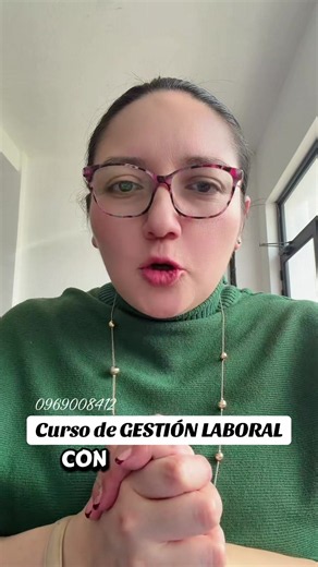 GESTIÓN LABORAL curso práctico y completo te esperamos ➡️ Primer día CONTRATOS ➡️ Segundo día manejos SUT ➡️ Tercer día manejo IESS ➡️ Cuarto día Nómina (ROL DE PAGOS) 📲 0969008412 #contador #TalentoHumano #IESS #MRL #roldepagos