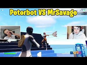 Peterbot VS MrSavage 1v1 TOXIC Buildfights!