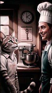 Baker Cat From Nothing 😻😽😘 #cat #funny