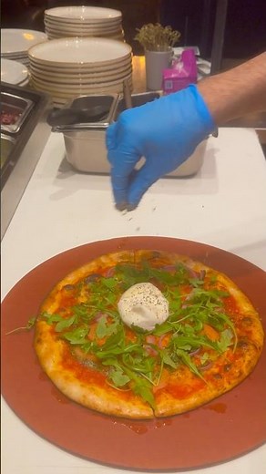 Ultimate Burrata Pizza in the Wood-Fired Oven 🍕🔥