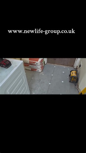 update of current job wc / utility , sitting room new flooring tiling underfloor heating #trendingvideo #home #trending #livingroom #bathroomdesign