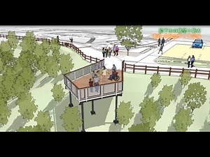 【来春 新展望デッキ完成】＃01絵下山の眺望と魅力