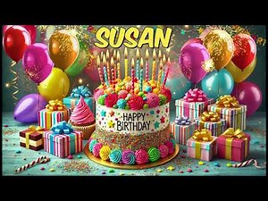 SUSAN Happy Birthday Song - Happy Birthday to You
