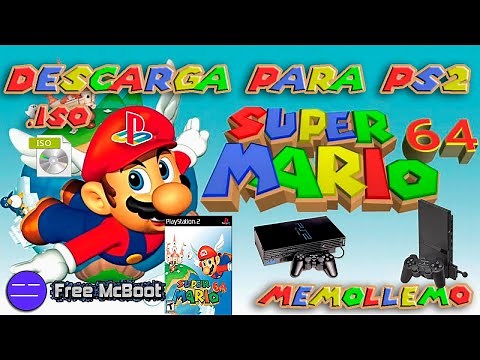 Super Mario 64 español para PS2 OPL | FreeMCBoot .ISO |