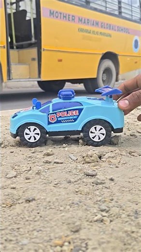 🔔RC unboxing police car 🚓 🚨 and back school bus unboxing tasting Review 🧐 #viral #trending