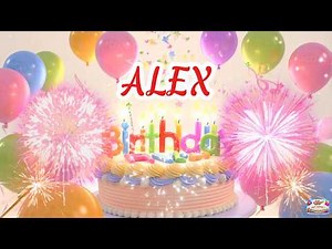 ALEX HAPPY BIRTHDAY SONG - NAME BIRTHDAY TUNES