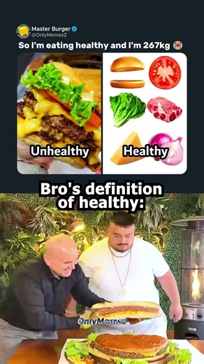 Bro Has a Different Definition of “Eating Healthy” 💀🥗 #shorts