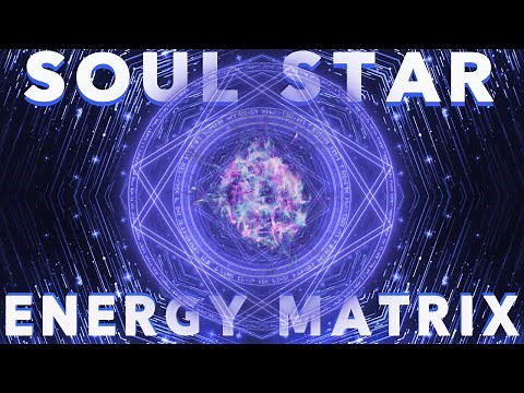 Soul Star Chakra energy matrix 1111 Hz Alpha waves meditation music