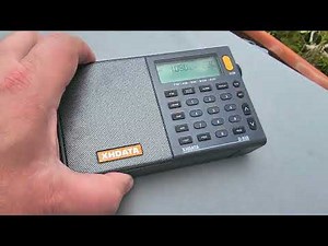 AM Radio for detection of thunderstorms and potential bad weather