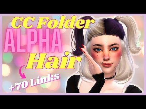 CC FOLDER CABELLO ALPHA | +70 Links | Sims 4