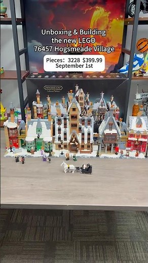 The new LEGO Harry Potter set – 76457 Hogsmeade Village. #lego #harrypotter #fyp #legosets