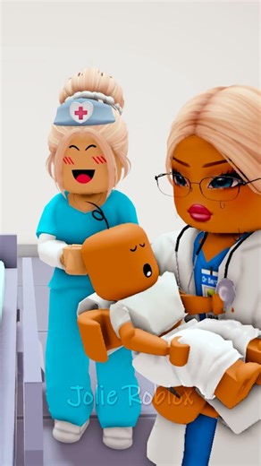 Giving Birth to a Cute Baby | Roblox edit