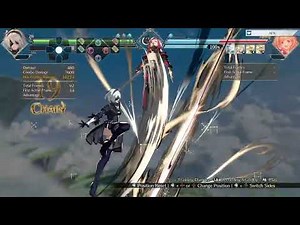 Granblue Fantasy Versus Rising 2B combo