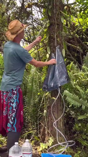 We built an off-grid shower!