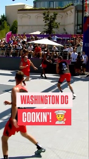 Washington DC 🇺🇸 absolutely FLOWIN’!! 😮‍💨🔥#3x3CHPristina #3x3CH