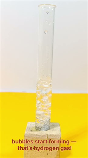 Zinc + HCl = Hydrogen gas + a cool pop! A perfect example of a Displacement Reaction