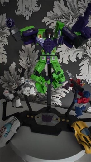 Devastator Vs autobots #blokees #transformers #autobots #devastator