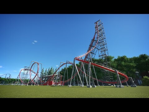 Shuttle XL - Custom Shuttle Looping Coaster - Planet Coaster POV