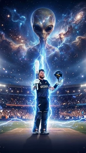 Why did AB de Villiers call Finn Allen an alien? 👽 #abdevilliers #finnallen #aliens#SAvsNZ#semifinal