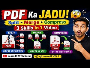 3 PDF Tricks Everyone Should Know! Merge, Split & Compress PDFs in Minutes