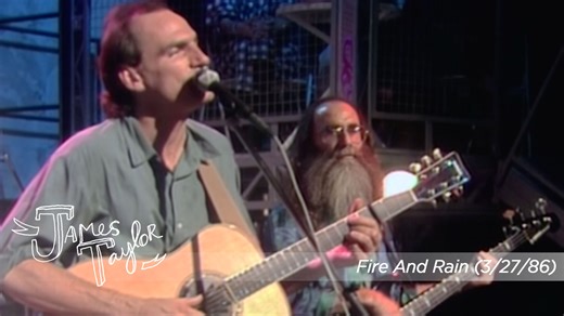Watch James perform his timeless classic "Fire And Rain" in this rare footage from a special episode of Ohne Filter on German station SWR in 1987. Watch the entire performance on YouTube: https://youtu.be/vSyHjgQJgdU | James Taylor