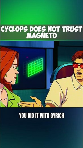 Cyclops Does Not Trust Magneto 😮