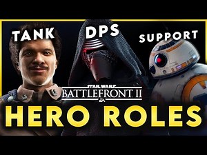 STAR WARS Battlefront II Hero Roles | THIS MAKES SO MUCH SENSE!