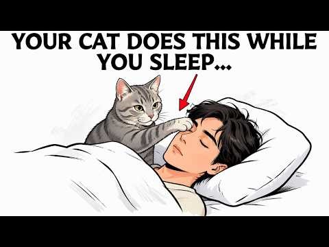 Your Cat Knows When You’re Asleep… And Then It Does THIS-why does my cat sleep on me