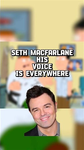 Seth MacFarlane his voice is everywhere! What voice should I do next? #voiceactor #sethmacfarlane
