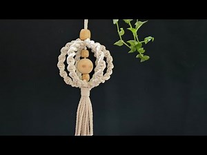 Macramé Christmas Ornament | DIY | Step by Step Tutorial