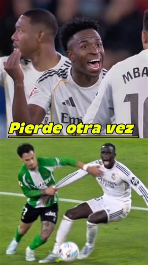 Vinícius Jr. besa el escudo… pero el Real Madrid vuelve a fallar #realmadrid #vinicius