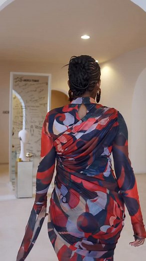 If this dress could talk, it would whisper strength and softness. The Andrea Iyamah Kala dress. #andreaiyamah www.andreaiyamah.com | Andrea Iyamah