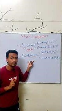 Obligate or facultative m diff. 🧐#obligate#facultative#biology #quick revision