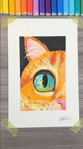 How to draw a CUTE Kitten 😍 #drawings #drawing #art
