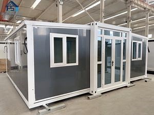 [Hot Item] Prefab Foldable Modular Luxury Living 20FT Flat Pack Prefabricated Folding Container House for Sale