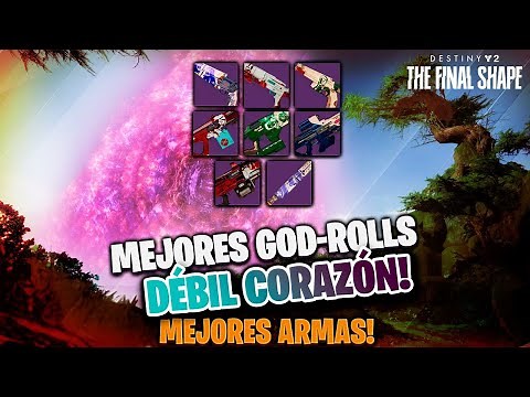 MEJORES GOD-ROLLS ARMAS VIAJERO! Destiny 2 The Final Shape