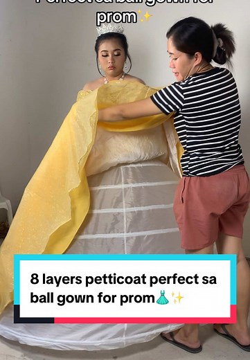 8 layers petticoat perfect sa ball gown for prom👗✨ #8layerspetticoat #bestpetticoat #trendingpetticoat #affordablepetticoat #promneeds #petticoatforballgown #petticoatforprom #viralpetticoat