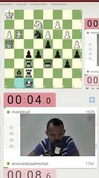 Muita pressão até o check mate♟️👍🏻😱
