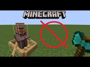 Minecraft: How to Break Villagers from Boats (1.19)