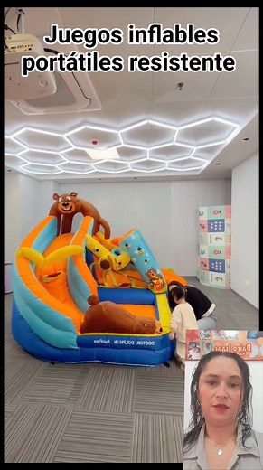 Juegos inflables portátiles para que los niños se diviertan en casa #videoviralシ #fypシ゚viralシfypシ゚ #TendenciaEnRedes #fypviralシ #juegosinflebles #niñosfelices #parquesinfantiles #parativiral #ParaTiii #novedoso | Eliana Correa