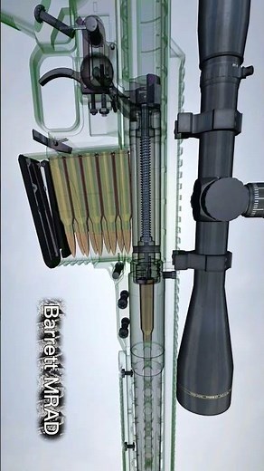 Barrett MRAD Sniper Rifle How it's Works