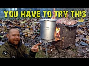 TRY THIS!! It will work with your BUSHBOX stove from BUSHCRAFT ESSENTIALS.